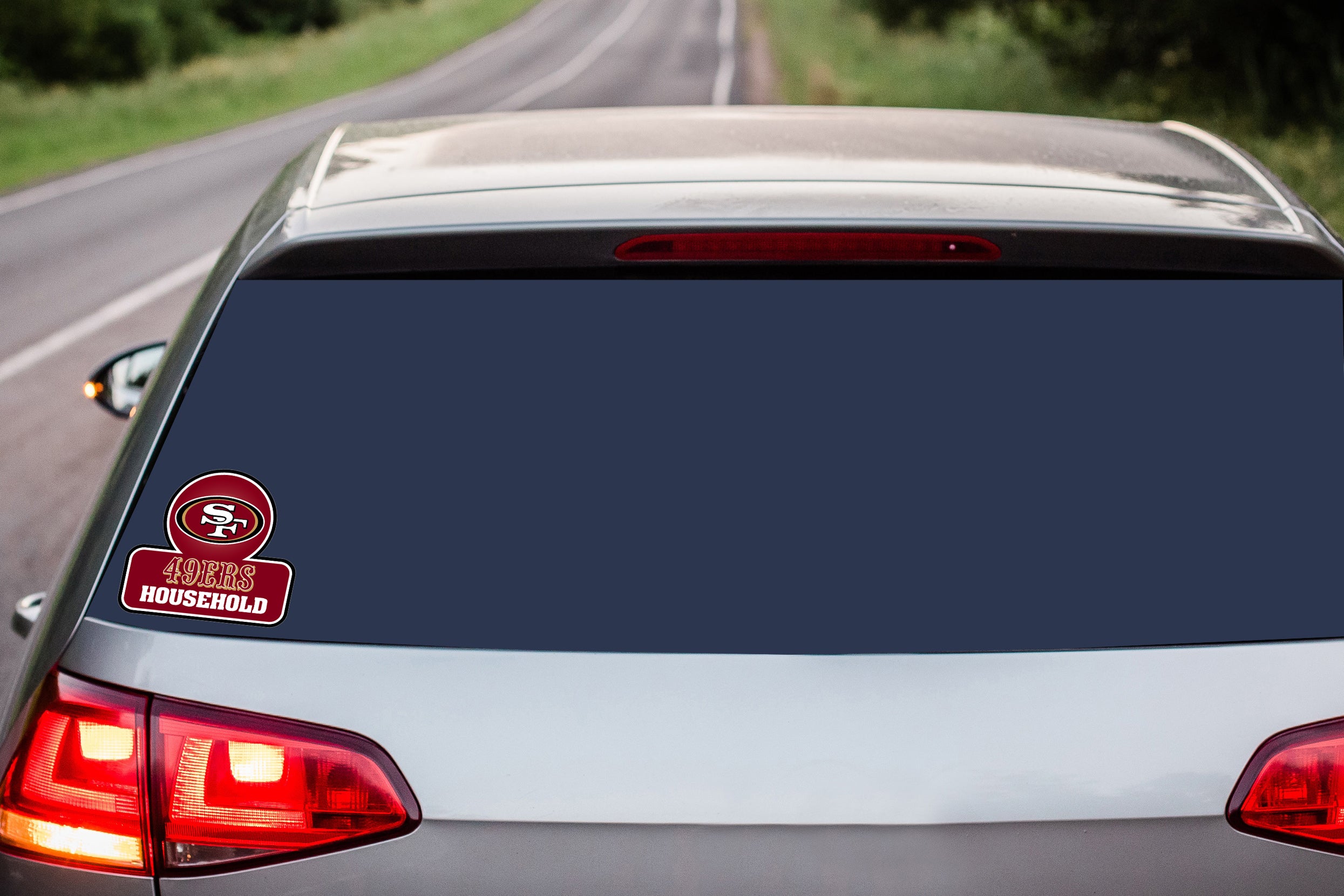 San Francisco 49ers Household Auto Decal